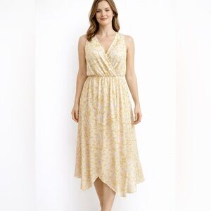 Ava & Viv Midi crossover dress. Floral NWT